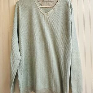 Tommy Bahama Mint‎ V-Neck Sweater Large